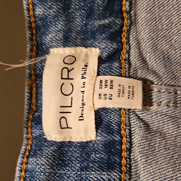 NWOT Anthropolgie Philcro Denim Button-Front Maxi Skirt Sz 18w - Picture 6 of 10